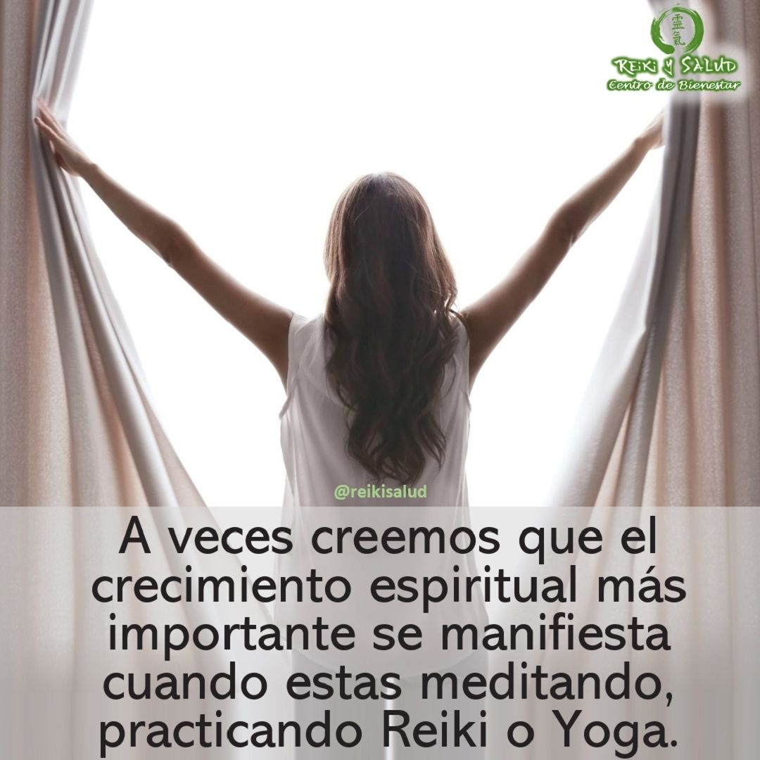 A veces creemos que el crecimiento espiritual más importante ocurre cuando estas meditando, practicando Reiki o Yoga.La verdad es que el mayor crecimiento espiritual se manifiesta, cuando en medio de un conflicto, frustrada, con rabia o miedo; haciendo lo mismo y viejo de siempre, te das cuenta de que tienes la opción de hacerlo y reaccionas de manera DIFERENTE.¿A cambiado realmente tu forma de actuar?¿Sigues viendo los mismos conflictos? ¿Con quien o en que tipo de situaciones estas reaccionando igual?¿Cómo te sientes con tu vida? ¿Estas haciendo algo que te gusta? Feliz viaje de auto descubrimiento y despertar. Casa Reiki y Salud, te invita a conocer la bella práctica de Reiki Ho y promover tu salud y bienestar. Casa Gendai Reiki Ho.Con toda la certeza que, si lo CREES, lo CREAS, compartimos desde Casa Gendai Reiki Ho, un abrazo de luz, con la confianza de que Dios está con nosotros y somos uno con la conciencia universal.Casa Reiki y Salud, una caricia para el alma, ampliando el circulo de luz, promoviendo una vida de salud y felicidad.Gracias, gracias, gracias, Námaste, @dinopieriniComparte esta publicación con todos aquellas personas que vinieron a tu mente, cuando la leíste, Gracias, gracias gracias🌐Página WEB: www.gReiki.com#salud #sanación #armonía #paz #plenitud #louisehay #reikimaracaibo #reikivenezuela #reikizulia #reikisalud #totalcoherencia