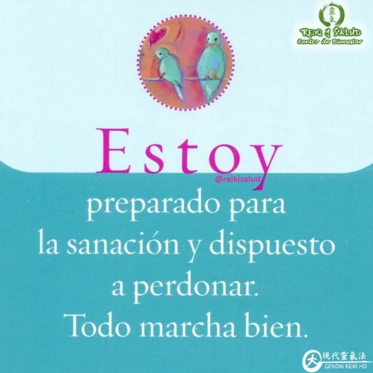 Estoy preparado para la sanación y dispuesto a perdonar. Todo marcha bien. ¿Qué pensamiento vinieron…