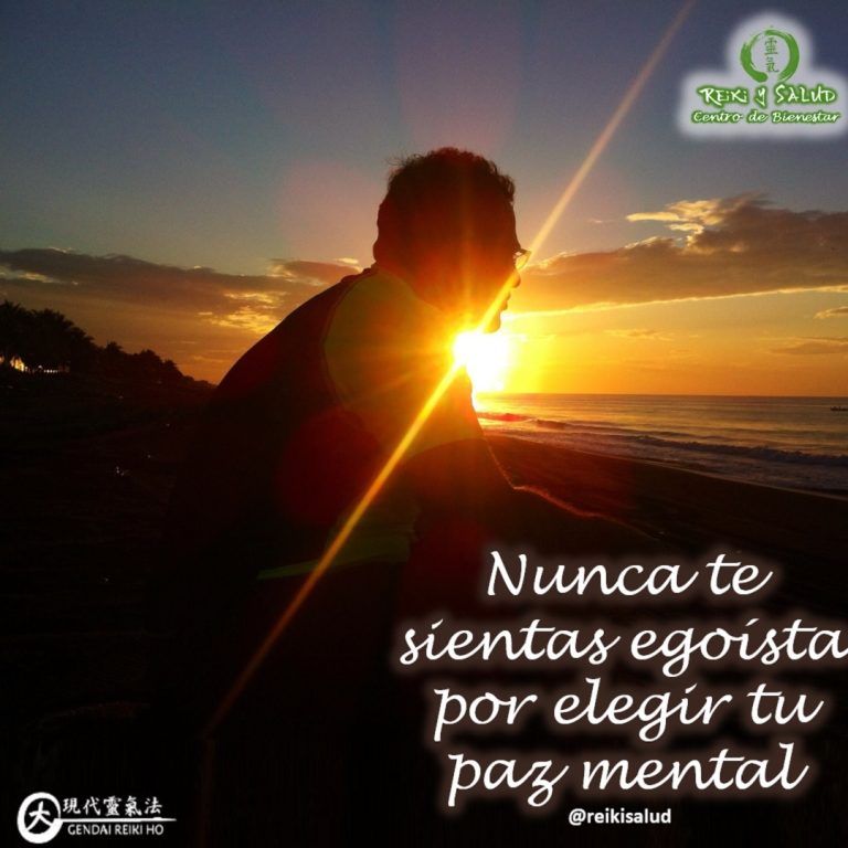 Nunca te sientas egoísta por elegir tu paz mental. Siempre trata de ponerte a ti…