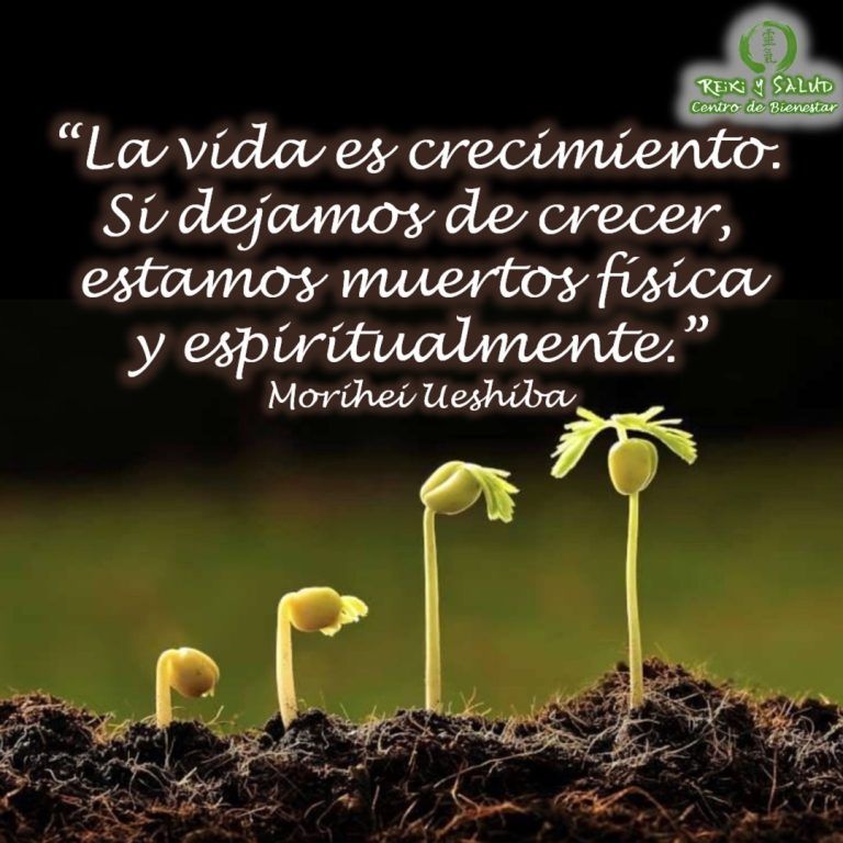 “La vida es crecimiento. Si dejamos de crecer, estamos muertos técnica y espiritualmente”, Morihei Ueshiba.…