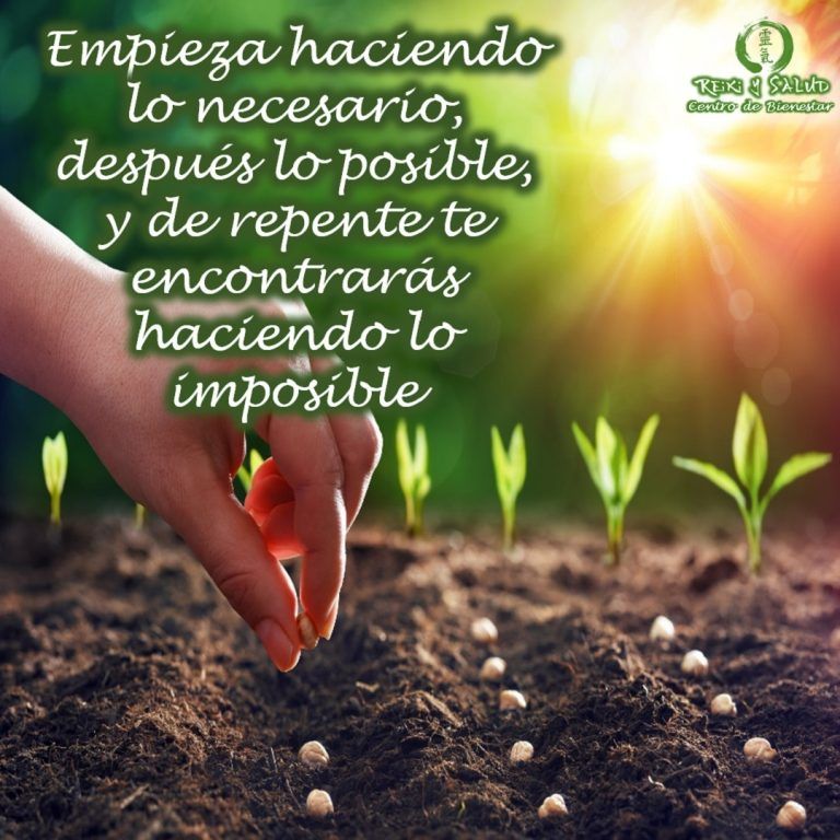 “Empieza haciendo lo necesario, después lo posible, y de repente te encontrarás haciendo lo imposible.”,…