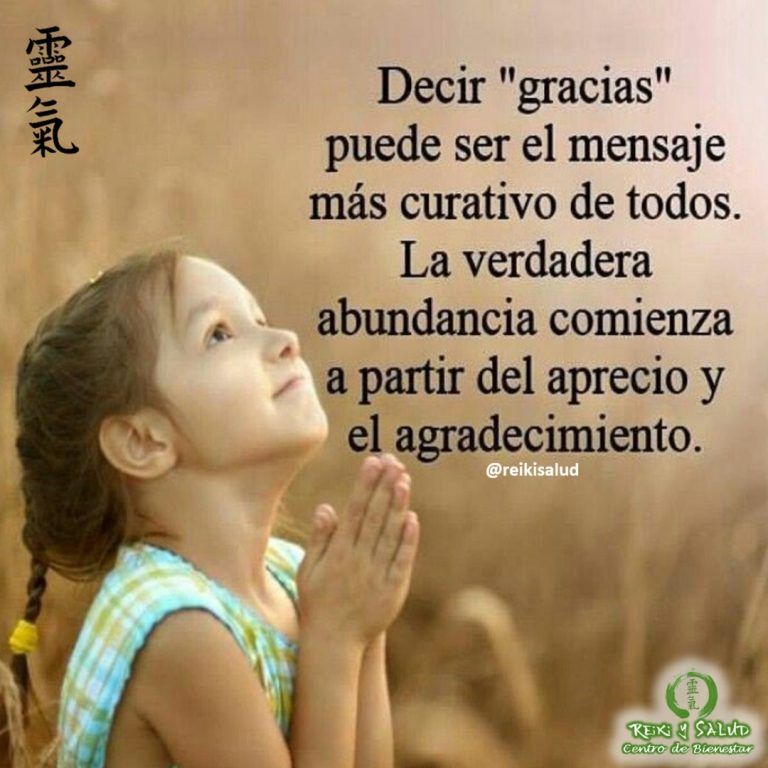 Decir “Gracias” puede ser el mensaje más curativo de todos. La verdadera abundancia comienza a…