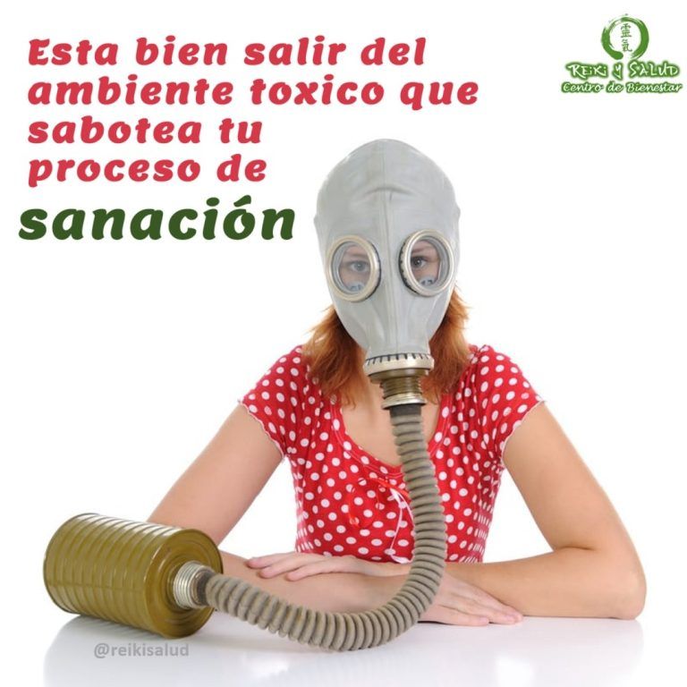 Esta bien salir del ambiente toxico que sabotea tu proceso de SANACIÓN. No es egoísmo,…