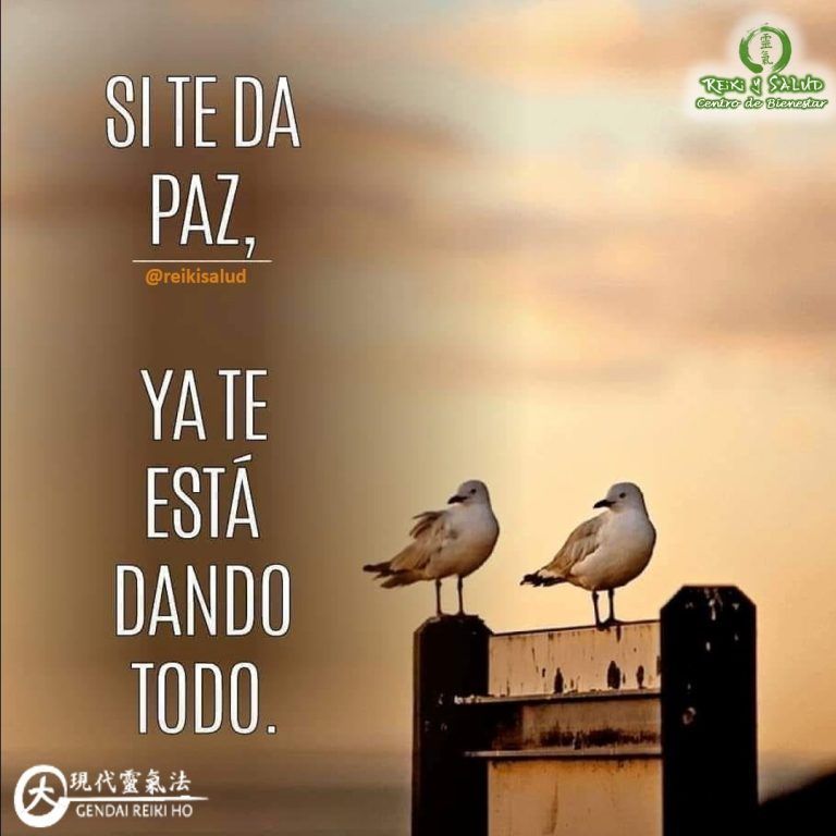 Si te da paz, ya te está dando todo. Conocerte a ti mismo y encontrar…