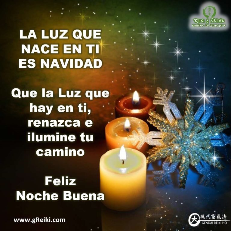 LA LUZ QUE NACE EN TI ES NAVIDAD. Permite que la luz y el niño…