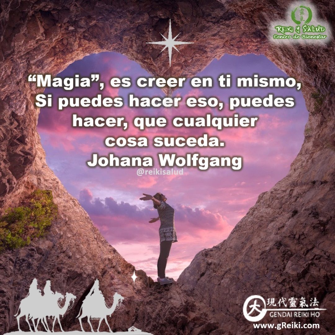 “Magia”, es creer en ti mismo. Si puedes hacer eso, puedes hacer que cualquier cosa suceda, Johana Wolfgang. Mago, significa maestro iluminado. El ser que decidió desarrollar todas sus capacidades como humano y darle al mundo sus maravillosos dones.Permite que tu Reiki Interno (La energía vital de tu universo interior), se alinee con el Reiki Externo (La energía vital del universo Exterior) y vibra con el Universo. La conciencia Universal, Dios está conmigo, porque soy uno con Dios, con la conciencia Universal, somos uno.Si entre tus propósitos del año está el emporarte de tu energía de armonía y sanación, te invitamos a registrarte el próximo curso Curso de Reiki Ryoho Nivel Shoden (Nivel I - El despertar), en la modalidad SEMIPRESENCIAL., que inicia el 09 de Enero 2022. Visita la página del curso: www.gReiki.com/calendario️ Feliz viaje de auto descubrimiento y despertar.Mucho que compartir con la gran familia de Casa Reiki y Salud este año 2022.Casa Reiki y Salud, una caricia para el alma, ampliando el circulo de luz, promoviendo una vida de felicidad y bienestar.Gracias, gracias, gracias, Namaste, @dinopierini️ Comparte esta publicación con quien te vino a la mente cuando la leíste., Gracias, gracias gracias🌐 Página WEB: www.gReiki.com#despertar #reikimaracaibo #reikizulia #reikivenezuela #reikisalud #totalcoherencia #reikisalud #smile #bienestar #reiki