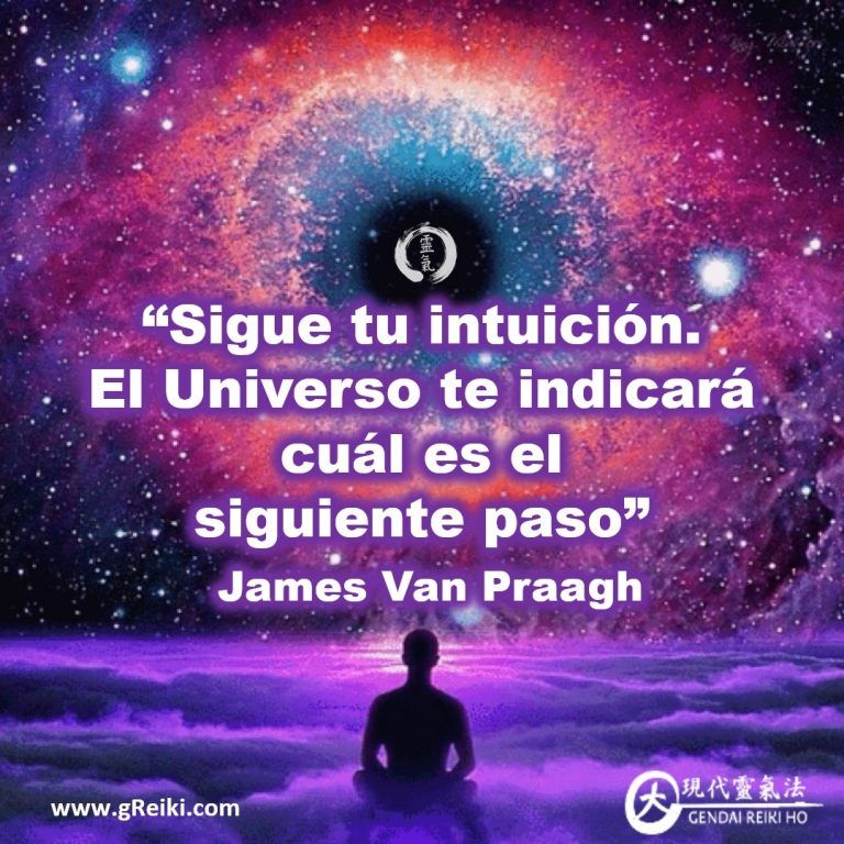 “Sigue tu intuición. El Universo te indicará cuál es el siguiente paso”, James Van Praagh.…
