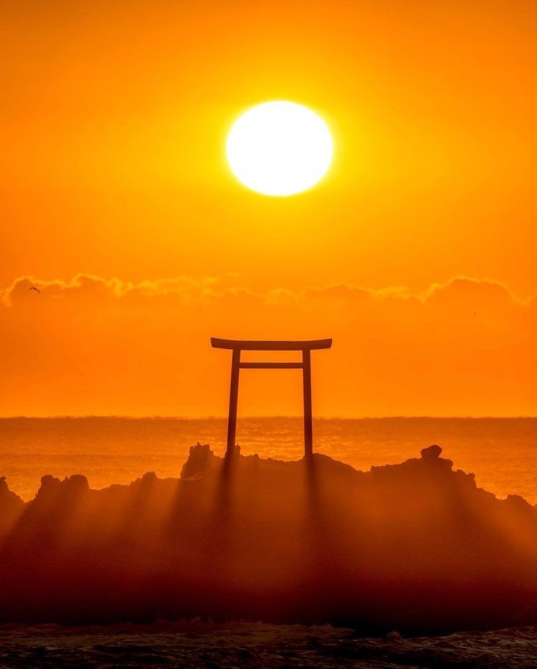 Playa Hattachi, en la Ciudad de Iwaki, Prefectura de Fukushima, Japón. La foto muestra el…