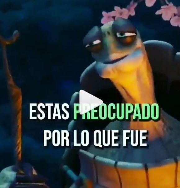 Estas preocupado por lo que fue y lo que va a ser. Hay un dicho:…