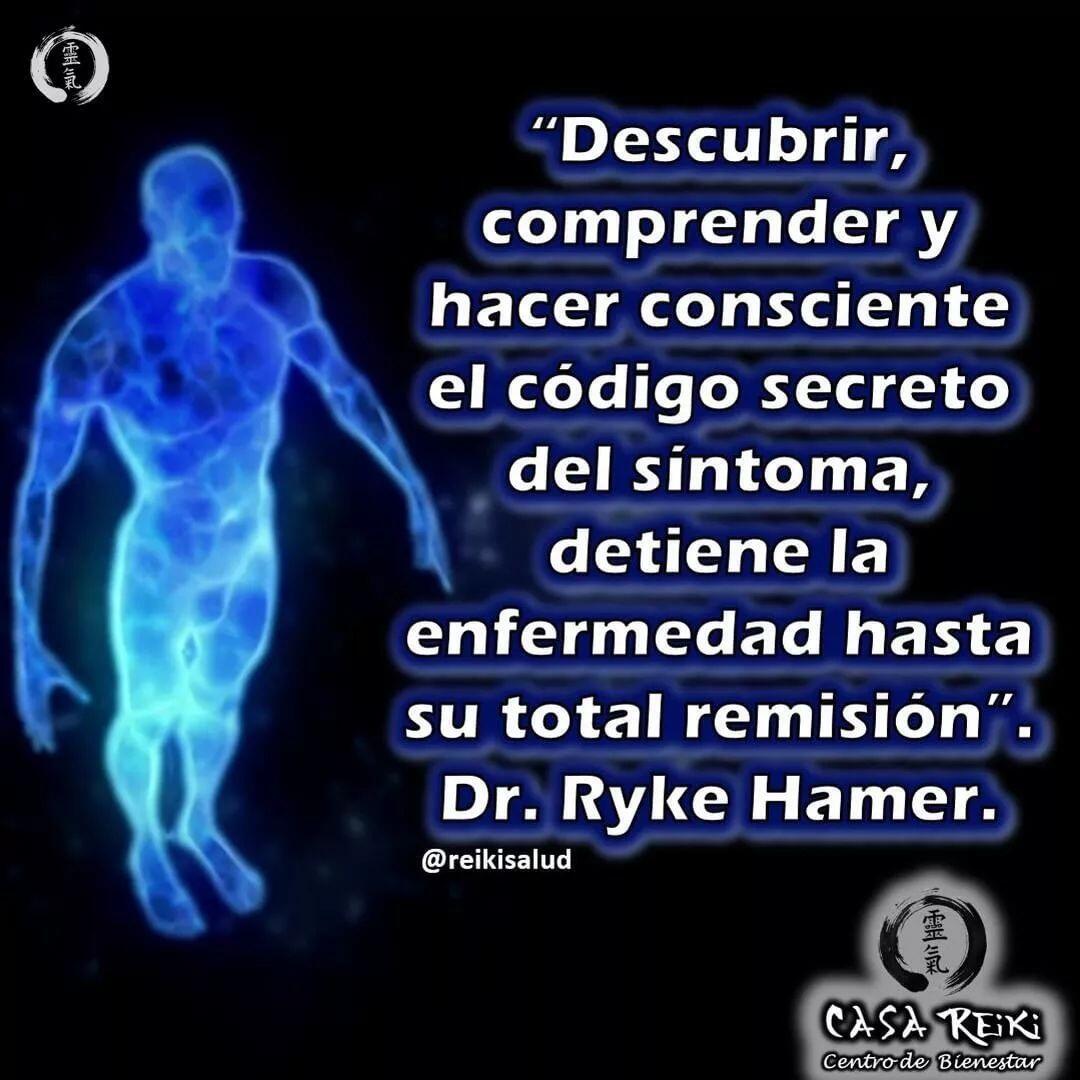 “Toda enfermedad es una solución biológica a un conflicto emocional inconsciente, no resuelto. Descubrir, comprender y hacer consciente el código secreto del síntoma, detiene la enfermedad hasta su total remisión”. Dr. Ryke Hamer..️Para nuestra biología, toda enfermedad o dolencia, siempre tiene una intensión positiva. Entender esta intensión positiva de nuestro cuerpo es clave para tomar conciencia de las causas emocionales asociadas a un conflicto activo; y así sanar nosotros en el aquí y en el ahora. Te invito a compartir tus ideas sobre este tema..️Hay muchas terapias que buscan ayudarnos a sanar, ya sea que nos apoyemos con Reiki, meditación, coaching ontológico, Programación Neurolinguistica, Psicopintura, bioemoción, u otros; el objetivo final es tomar conciencia, aceptar, perdonar y liberar la emoción atrapada, para que nuestro cuerpo busque alcanzar su estado de balance y armonía y a consecuencia de ello sanar..En Casa Reiki y Salud, te ofrecemos apoyo, con nuestras terapias de Salud y Bienestar, para facilitarte tu proceso de descubrimiento del conflicto y emociones atrapadas, e iniciar el camino de sanación, el cual solo depende de ti, ya que siempre es un proceso de autosanación..Con toda la certeza que, si lo CREES, lo CREAS, compartimos desde Casa Gendai Reiki Ho, un abrazo de luz, con la confianza de que Dios está con nosotros y somos uno con la conciencia universal..Contáctame al privado o vía whatsap/telegram al +58 414 6048813, si tienes alguna inquietud, deseas aprender Reiki o para agendar una terapia de bienestar en nuestro centro terapéutico, Casa Reiki y Salud, en Maracaibo..Casa Reiki y Salud, una caricia para el alma, ampliando el circulo de luz, promoviendo una vida de felicidad y bienestar..Gracias, gracias, gracias, Námaste..Si te gusta la publicación Compártela, Gracias, gracias gracias.🌍Página WEB: www.gReiki.com.#espiritualidad #amor #felicidad #abundancia #meditacion #vida #paz #frases #love #luz #gratitud #crecimientopersonal #consciencia #alma #bienestar #inspiracion #reikivenezuela #reikizulia #reikimaracaibo