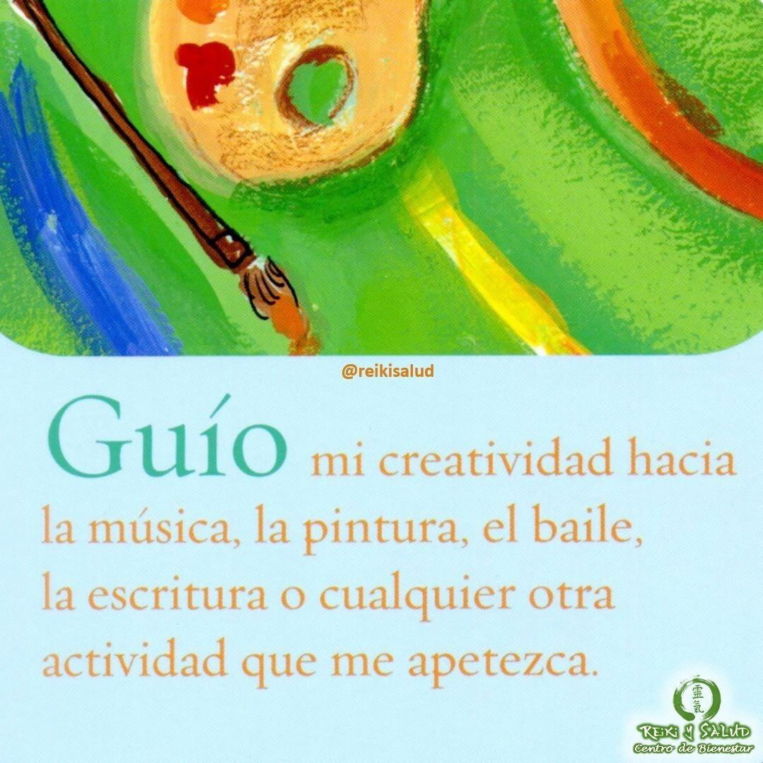 Guío mi creatividad hacia la música, la pintura, el baile, la escritura o cualquier otra actividad que me apetezca.Te invito a incorporar esta afirmación en tus meditaciones diarias si consideras que necesitas reforzar lo que expresa esta declaración.🌞Una forma de comenzar a cambiar tu patrón de pensamiento, es reeducando tus afirmaciones diarias. El secreto para que tus afirmaciones funcionen rápida y sistemáticamente es preparar una atmósfera para que florezcan.😀Cuando más elijas tener pensamientos que te hagan sentir bien, con mayor rapidez funcionarán las afirmaciones.¿ Qué pensamiento Vinieron a ti, Cuando Leíste Está declaración?¿Tus pensamientos te apoyaron en la declaración o te sabotearon los pensamientos de abundancia?Feliz Viaje De Despertar.Casa Gendai Reiki Ho, Una Caricia Para El Alma, Ampliando El Circulo De Luz, Promoviendo Una Vida De Salud Y Felicidad.Gracias, Gracias, Gracias, Gassho,@dinopieriniWEB 🌐Pagina: Www.GReiki.Com#Espiritualidad #Amor #Felicidad #Abundancia #Meditacion #Vida #Paz #Frases #Love #Luz #Gratitud #Crecimientopersonal #Consciencia #Alma #Bienestar #Inspiracion #Despertar #Louisehay #Despertarespiritual #Reikivenezuela # reikizulia #reikimaracaibo #reikisalud