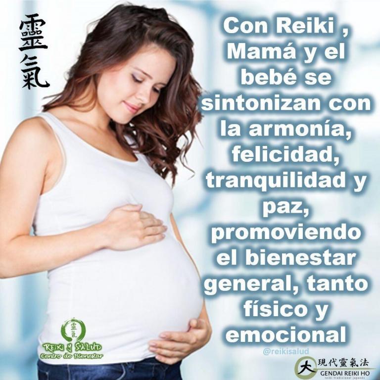 ¡Reiki Ho durante el embarazo!. Mamá y el bebé, se sintonizan con la armonía, felicidad,…