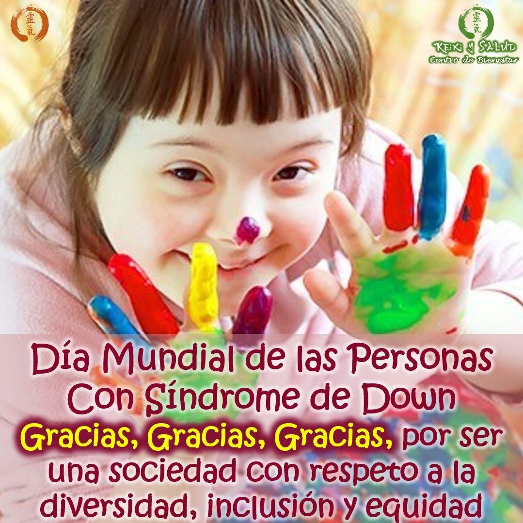 Hoy se celebra el día mundial de las personas con Síndrome de Down. Bendiciones hoy y siempre para estos angelitos en la tierra.El acceso adecuado a la atención de la salud, a los programas de intervención temprana y a la enseñanza inclusiva, así como la investigación adecuada, son vitales para el crecimiento y el desarrollo de todos.Este 2022 la celebración del Día Mundial del Síndrome de Down se centrará en el lema "No dejar nadie atrás" . Todas las personas con síndrome de Down deben tener la oportunidad de disfrutar de vidas plenas, tanto en igualdad de condiciones con las demás, como en el resto de aspectos de la sociedad.Otro aspecto que se está promoviendo es promover que todas las personas con síndrome de Down tengan una participación plena en la toma de decisiones sobre los asuntos relacionados con sus vidas o que les afecten.Gracias, Gracias, Gracias, por ser una sociedad con respeto a la diversidad, inclusión y equidad.Casa Reiki y Salud, una caricia para el alma, ampliando el círculo de luz, promoviendo una vida de salud y felicidad.Gracias, gracias, gracias, Námaste.🌍Página WEB: www.gReiki.com#felicidad #abundancia #meditacion #vida #paz #love #gratitud #consciencia #alma #bienestar #despertarespiritual #reikiusui #gendaireiki #DíaMundialdelSíndromedeDown #DíaSíndromedeDown #Nodejarnadieatrás #diversidad #inclusión #equidad #lainclusiónlaempiezoyo
