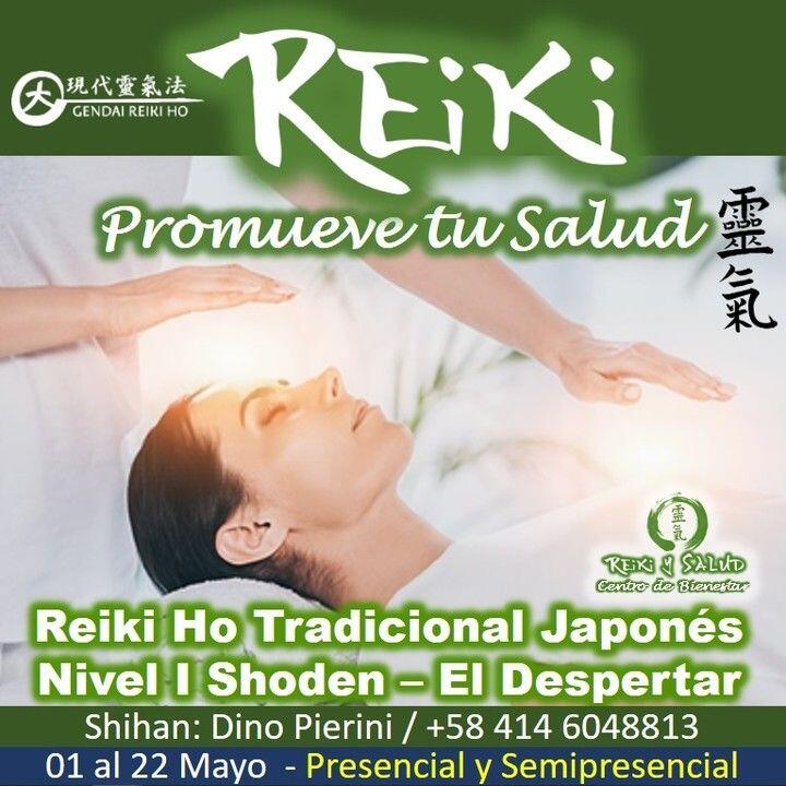 ¿Quieres promover tu salud y bienestar?Con alegría quiero invitarte a iniciar el año 2022, empoderándote de tu energía de salud y promover tu bienestar, aprendiendo Usui Reiki Ryoho, con la escuela tradicional japonesa Gendai Reiki Ho, en Casa Reiki y Salud, dando a conocer esta fórmula para vivir una vida de salud y felicidad. El próximo 01 de Mayo 2022, en las modalidades PRESENCIAL y SEMIPRESENCIAL, comenzaremos el Curso de Reiki Ryoho Nivel Shoden (Nivel I - El despertar) y durante cinco encuentros aprenderemos a revitalizar nuestra capacidad de sanar y alcanzar la paz y plenitud.🌞 Reiki Ho es una terapia holística natural cuyo objetivo es el restablecimiento del equilibrio y la armonía en nuestro ser, promoviendo la sanación física, mental y emocional. Serán jornadas vivenciales, donde revitalizaremos nuestra capacidad de sanación, aprenderemos las prácticas de meditación/autopurificación; canalizar conscientemente energía sanadora de forma presencial y a la distancia, canalizar energía sanadora a animales, plantas, lugares y cosas e integrar las prácticas en nuestro día a día.Casa Reiki y Salud, comparte las técnicas de la Gendai Reiki Healing Association de Japón, con el respaldo internacional de la Gendai Reiki Network. Cursos dictados por Dino Pierini (@DinoPierini), Shihan de la escuela Gendai Reiki Ho desde el 2008 y miembro de la Gendai Reiki Healing Association en Japón.Condiciones del Curso (Mínimo 19 Horas de formación)Cuatro Clases PRESENCIALES o VIRTUALES vía Zoom, Domingos 3pm a 7:00 pm, grabadas y compartidas por una semana. (16 Horas)Clase Presencial Especial, para las Iniciaciones/Sintonización y practica, manteniendo el protocolo de bioseguridad. (3 horas)El curso tiene una inversión de 60 US, El curso incluye certificado y manuales impresos con RESPALDO INTERNACIONAL de Japón. Si estas interesado, contáctanos. CUPOS LIMITADOS.Casa Reiki y Salud, una caricia para el alma, promoviendo una vida de felicidad y bienestar.Gracias, gracias, gracias, Námaste, @dinopierini🌍www.gReiki.com#reikivenezuela #reikzulia #reikimaracaibo #totalcoherencia