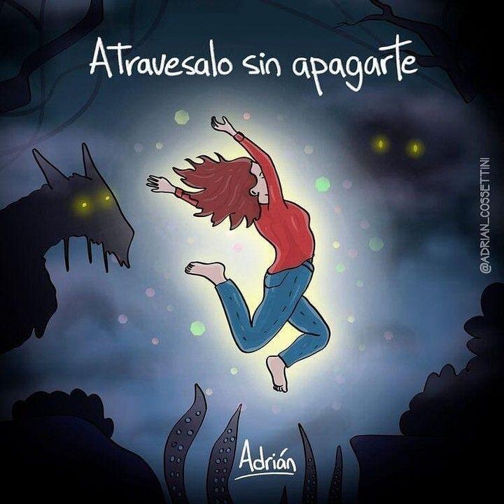 Atravesalo sin apagarte. Esa es la misión, mantenerte siempre en el camino de la paz y plenitud.El miedo puede ser una alerta, no la brujula. Que la brujula sea siempre aquello que te mantenda en paz y plenitud.Gracias, Gracias, gracias a @adrian_cossettini por sus espectaculares publicaciones y reflexiones; y ustedes por acompañarme cada día, Gassho, @dinopierini#libre#cambio#vida#reikisalud#reikivenezuela