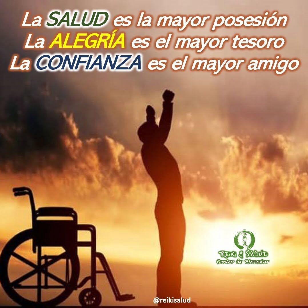La SALUD es la mayor posesión, La ALEGRÍA es el mayor tesoro, La CONFIANZA es el mayor amigo, Lao Tse.Es una reflexión que invito a hacer, ¿que debo reforzar en mi vida?¿Como esta tuSALUD?¿Como esta tu nivel de ALEGRíA?¿Como esta tu nivel de CONFIANZA con tu futuro?¿Donde debes realizar mayores cambios?Una bella reflexión que los invito hacer desde la paz.️ Feliz viaje de auto descubrimiento y despertarSi te gusta la publicación Compártela, Etiqueta a Otros, Gracias, gracias graciasCasa Reiki y Salud, una caricia para el alma, ampliando el circulo de luz, promoviendo una vida de salud y felicidad.Gracias, gracias, gracias, Námaste, @dinopierini🌐 Página WEB: www.gReiki.com#gratitud #consciencia #alma #bienestar #inspiracion #despertar #reikimaracaibo #reikizulia #reikivenezuela #reikisalud #reikisalud