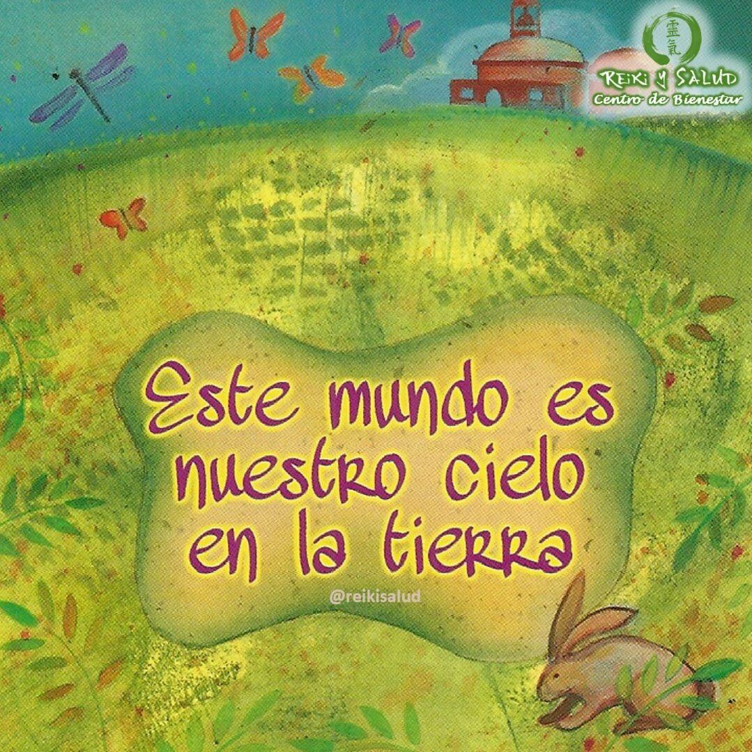 Este mundo es nuestro cielo en la tierra. ¿Que piensas de esta declaración?, Feliz viaje…