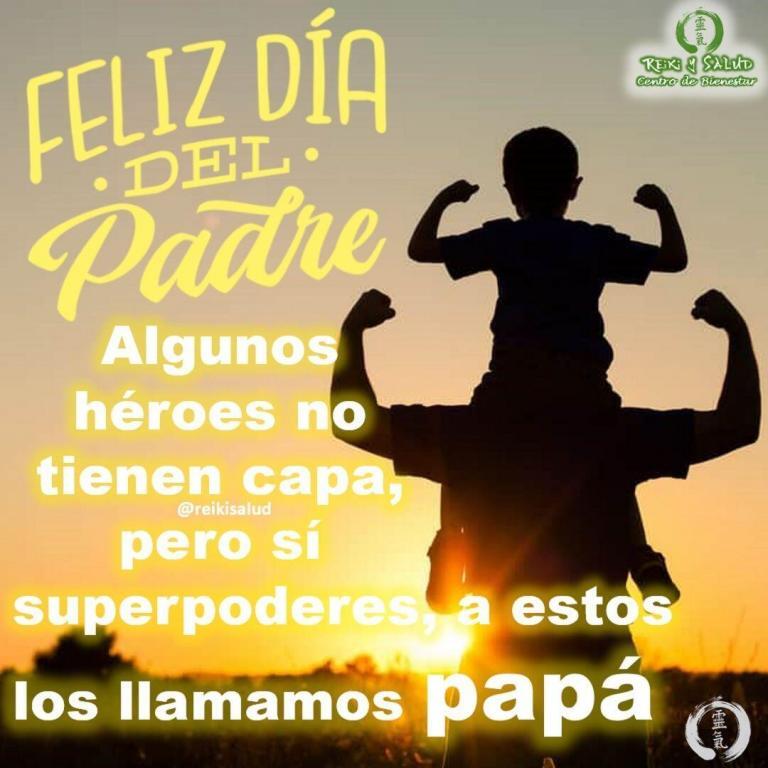 Feliz Día del Padre. Algunos héroes no tiene capa, pero si superpoderes. A estos los…