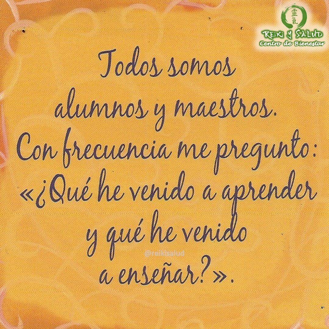 Todos somos alumnos y maestros. Con frecuencia me pregunto: ¿Qué he venido a aprender y que he venido a enseñar?¿Que piensas de esta declaración?Feliz viaje de descubrimientoCon toda la certeza que, si lo CREES, lo CREAS, compartimos desde Casa Reiki y Salud, un abrazo de luz, con la confianza de que Dios está con nosotros y somos uno con la conciencia universal, y recuerda: ¡a sonreír, agradecer y abrazar tu vida!Gracias, gracias, gracias, un gran abrazo de luz, Namaste, @DinoPieriniSi te gusta la publicación Compártela, Comenta, Gracias, gracias gracias🌐Página WEB: www.gReiki.com#felicidad #abundancia #meditacion #vida #gratitud #reikimaracaibo #reikizulia #reikivenezuela #saludybienestar #reikisalud #reiki @reikisalud