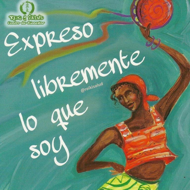 Expreso libremente lo que SOY. Afirmación Positiva de Louise Hay que te ayuda a concederte…