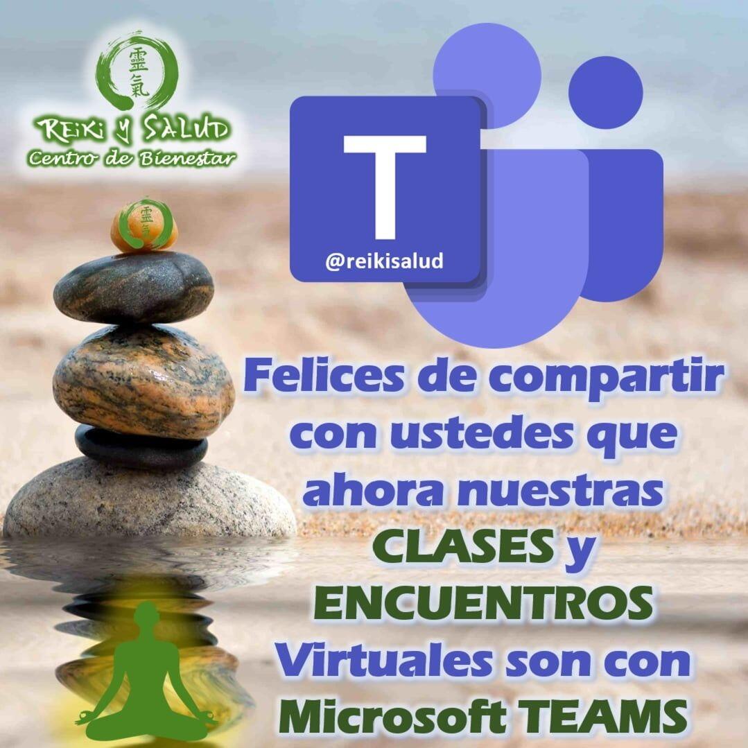 Felices de compartir con ustedes que ahora nuestras 𝐂𝐋𝐀𝐒𝐄𝐒, 𝐄𝐍𝐂𝐔𝐄𝐍𝐓𝐑𝐎𝐒 𝐲 𝐓𝐄𝐑𝐀𝐏𝐈𝐀𝐒 Virtuales son utilizando la plataforma de 𝐌𝐢𝐜𝐫𝐨𝐬𝐨𝐟𝐭 𝐓𝐄𝐀𝐌𝐒(@microsoftteams)Emocionados de seguir mejorando y transformándonos, ahora nos hemos enfocado en nuestra plataforma de cursos, encuentros y terapias virtuales.Luego de un exhaustivo análisis, decidimos migrar a 𝐌𝐢𝐜𝐫𝐨𝐬𝐨𝐟𝐭 𝐓𝐄𝐀𝐌𝐒, porque es la plataforma que nos ofrece los mejores servicios de trabajo colaborativo, desde el apoyo a la clase virtual, pasando por la postproducción, la capacidad de almacenamiento y compartir de las clases y poder colaborar de forma más efectiva.Siempre agradecido por lo que llega y se va, permitiéndonos seguir desarrollando competencias, para ampliar el círculo de luz.𝐂𝐚𝐬𝐚 𝐑𝐞𝐢𝐤𝐢 𝐲 𝐒𝐚𝐥𝐮𝐝, es un 𝐜𝐞𝐧𝐭𝐫𝐨 𝐭𝐞𝐫𝐚𝐩é𝐮𝐭𝐢𝐜𝐨 𝐲 𝐞𝐝𝐮𝐜𝐚𝐭𝐢𝐯𝐨 𝐝𝐞 𝐬𝐚𝐥𝐮𝐝 𝐲 𝐛𝐢𝐞𝐧𝐞𝐬𝐭𝐚𝐫, con una visión holística, donde cuerpo, mente, y espíritu se ven como unidad del ser, siendo nuestro objetivo fundamental promover en nuestras vidas, un camino de paz, plenitud, felicidad, armonía, salud y abundancia.Nos enfocamos en la divulgación, enseñanza y terapias de bienestar, que incluyen el Reiki Ho Tradicional Japonés, Meditación, Liberación de Emociones Atrapadas, Flores de Bach, Masajes Terapeuticos, Coaching Ontológico, Total Coherencia, como terapias complementarias energéticas, buscando promover una sanación desde adentro de cada uno de nosotros.Sabemos que cada persona es única y tiene necesidades específicas, razón por lo cual el uso de las herramientas correctas es esencial. Esperamos que puedas vivenciar los beneficios de las prácticas orientales, sea en el aprendizaje con nuestros cursos, como a través de las sesiones de bienestar.Estamos comprometidos con nuestro camino de paz, felicidad y plenitudGracias, gracias, gracias, un gran abrazo de luz, Namaste, @DinoPierini🌐Página WEB: www.gReiki.com#felicidad #abundancia #meditacion #vida #gratitud #reikimaracaibo #reikizulia #reikivenezuela #saludybienestar #reikisalud #reiki @reikisalud #teams