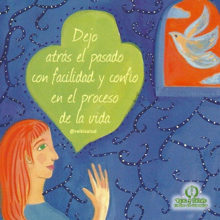 Dejo atrás el pasado con facilidad y confío en el proceso de la vida. El…