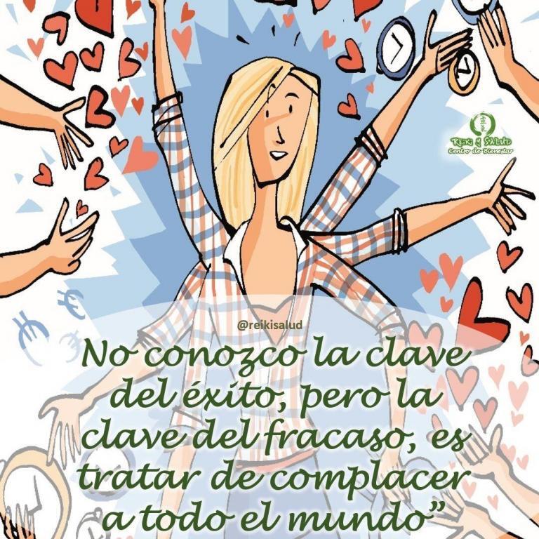 No conozco la clave del éxito, pero la clave del fracaso, es tratar de complacer…