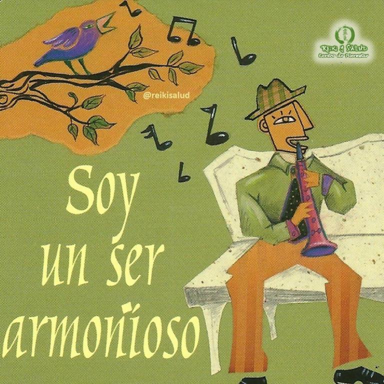 Soy un ser armoníoso. Estoy en armonía con todas las personas, lugares y cosas que…