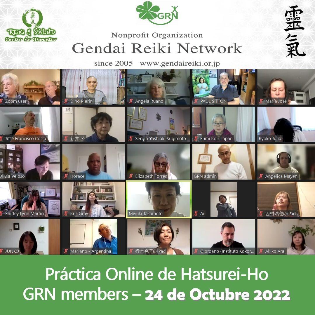 Compañeros de viaje, como todas las semanas, feliz de haber compartido la práctica de Hatsurei-ho junto a otros 34, practicantes y maestros de Usui Reiki Ho miembros de la Gendai Reiki Network de otros 11 países de forma virtual. Sesión promovida y guiada por la Gendai Reiki Network desde Japón.Feliz de participar en estos encuentros y meditaciones, reforzando mi conexión con la escuela en Japón, aprender siempre algo nuevo y compartir la experiencia con otros compañeros emocionados como yo con Reiki Ho.Gendai Reiki Network , honra lo que es una tradición desde los inicios de Reiki Ho, donde los practicantes de la Usui Reiki Ryoho Gakkai, se reunían periódicamente, con el objetivo de expandir la vibración energética y consolidar nuestro vínculo con la energía Reiki.️Nosotros en Casa Reiki y Salud, también hemos reactivado los encuentros de forma virtual y te invitamos a participar de forma gratuita en el próximo Koryu Kai. Si deseas participar te invito a visitarnos y verificar el cronograma de eventos en www.gReiki.com/calendar o el enlace que se encuentra en el perfil.Gracias, gracias, gracias a la Gendai Reiki Network por promover estos encuentros, todos los que participamos en el encuentro y al Universo-Dios, Námaste, @dinopierini#reiki #reikimaracaibo #reikivenezuela #sanación #salud #reikiusui #gendaireiki #gendaireikiho #shoden #okuden #mikaousui #gendai #casagendaireiki #dinopierini #armonía #bienestar #paz #amor #gendaireikinetwork #reikisalud #hatsureiho #koryukai