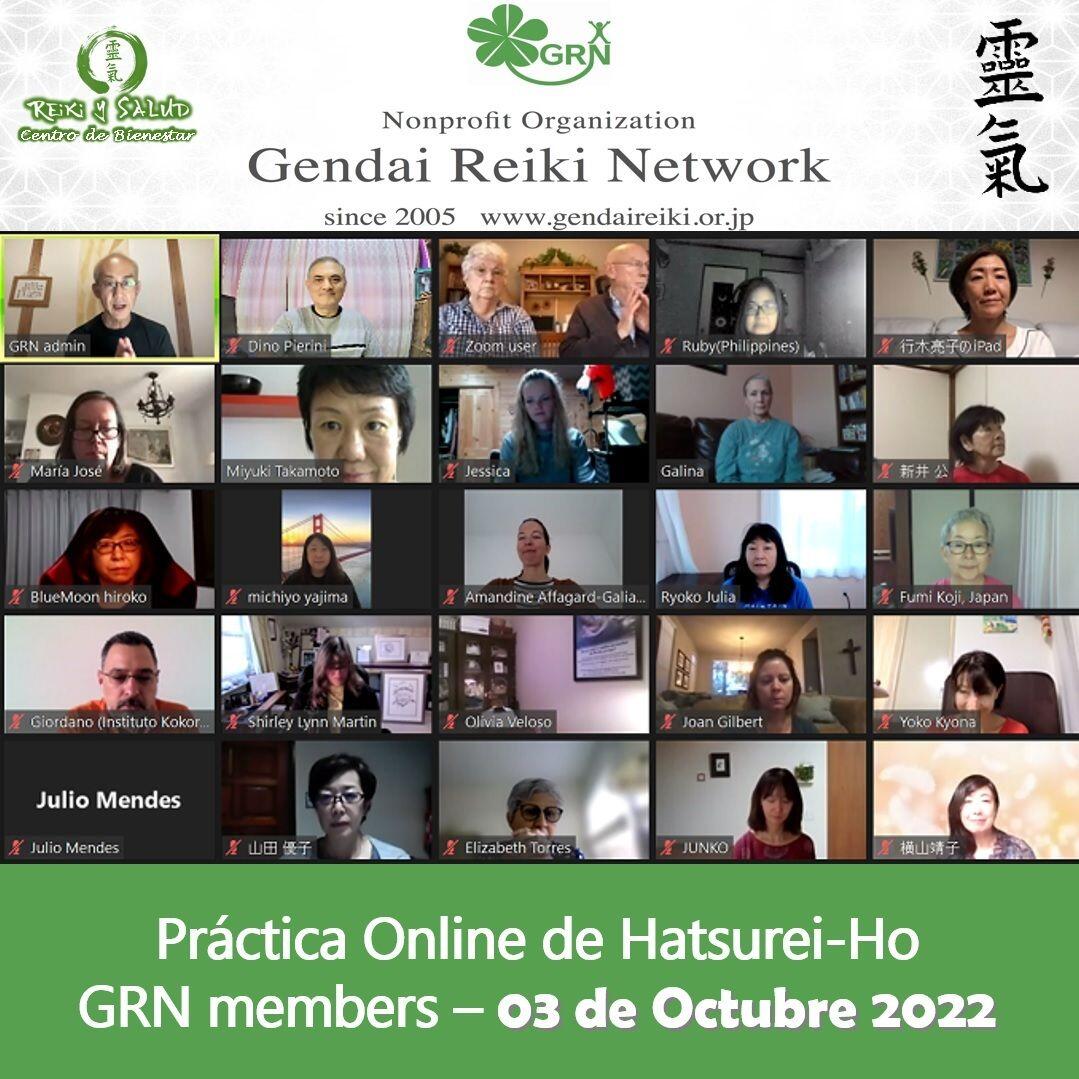 Compañeros de viaje, como todas las semanas, feliz de haber compartido la practica de Hatsurei-ho junto a otros practicantes y maestros de Usui Reiki Ho miembros de la Gendai Reiki Network de otros 12 paises de forma virtual. Sesión promovida y guiada por la Gendai Reiki Network desde Japón.Feliz de participar en estos encuentros y meditaciones, reforzando mi conexión con la escuela en Japón, aprender siempre algo nuevo y compartir la experiencia con otros compañeros emocionados como yo con Reiki Ho.Gendai Reiki Network , honra lo que es una tradición desde los inicios de Reiki Ho, donde los practicantes de la Usui Reiki Ryoho Gakkai, se reunían periódicamente, con el objetivo de expandir la vibración energética y consolidar nuestro vínculo con la energía Reiki.️Nosotros en Casa Reiki y Salud, también hemos reactivado los encuentros de forma virtual y te invitamos a participar de forma gratuita en el próximo Koryu Kai. Si deseas participar te invito a visitarnos y verificar el cronograma de eventos en www.gReiki.com/calendar o el enlace que se encuentra en el perfil.Gracias, gracias, gracias a la Gendai Reiki Network por promover estos encuentros, todos los que participamos en el encuentro y al Universo-Dios, Námaste, @dinopierini#reiki #reikimaracaibo #reikivenezuela #sanación #salud #reikiusui #gendaireiki #gendaireikiho #shoden #okuden #mikaousui #gendai #casagendaireiki #dinopierini #armonía #bienestar #paz #amor #gendaireikinetwork #reikisalud #hatsureiho #koryukai