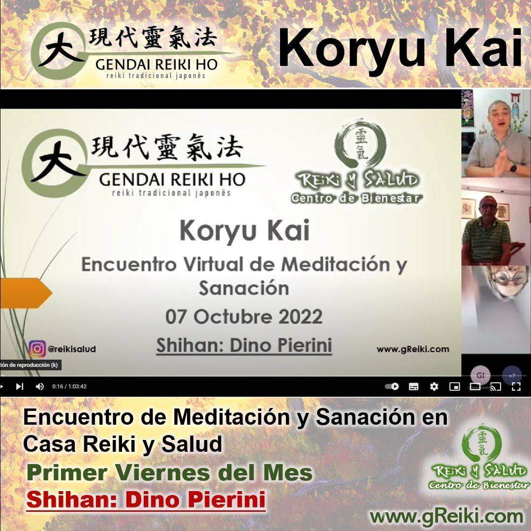Feliz y emocionado por nuestro encuentro de sanación el pasado 𝐕𝐢𝐞𝐫𝐧𝐞𝐬 𝟎𝟳 𝐝𝐞 𝗢𝗰𝘁𝘂𝗯𝗿𝗲, 𝐜𝐨𝐧𝐭𝐢𝐧𝐮𝐚𝐦𝐨𝐬 𝐜𝐨𝐧 𝐞𝐥 𝐜𝐢𝐜𝐥𝐨 𝐝𝐞 𝐄𝐧𝐜𝐮𝐞𝐧𝐭𝐫𝐨𝐬 𝐝𝐞 𝐌𝐞𝐝𝐢𝐭𝐚𝐜𝐢ó𝐧 𝐲 𝐒𝐚𝐧𝐚𝐜𝐢ó𝐧.Como todos los meses, nos reuniremos todos los primeros viernes de casa mes, para realizar juntos un encuentro de Meditación y Sanación. Es sabernos acompañados, compartiendo un mismo camino para volvernos uno con la conciencia del Gran Universo y así alcanzar un elevado despertar. Esta es una tradición desde los inicios de Reiki Ho, donde los practicantes de la Usui Reiki Ryojo Gakkai, se reunían periódicamente, con el objetivo de expandir la vibración energética y consolidar el vínculo con la energía de la más alta vibración.Este encuentro será bajo la modalidad de Koryu Kai. ¿𝐐𝐮𝐞 𝐞𝐧𝐜𝐨𝐧𝐭𝐫𝐚𝐫𝐚𝐬?:️ Leeremos un Poema del Emperador Meiji️ Realizaremos una meditación sanadora, utilizando las tecnicas de la Gendai Reiki Ho.️Conversaremos sobre temas de interés general y aclarar dudas o inquietudes. Fecha: Todos los primeros viernes del mes Horario: 7 a 8 am, hora Venezuela (Caracas GTM -4:00) Lugar: Plataforma Microsoft TEAMS. (Sala Virtual Casa Reiki y Salud)️ Inversión: Evento GratuitoNo hace fata registro solo participar. Como recibes el enlace de acceso:️ El enlace de acceso a la sala virtual y los encuentros mensuales, estarán publicados siempre en el perfil de la cuenta @reikisalud (greiki.com/info)️ Los recibirás siempre en el boletín informativo de Casa Reiki y Salud, si te registras.️ Participando en el grupo de Whatsapp "Sanando con Reiki" Shihan: Dino Pierini (@dinopierini)Gracias, gracias, gracias, Námaste, @dinopierini🌐 Página WEB: www.gReiki.com#bienestar #reikimaracaibo #reikizulia #reikivenezuela #reikisalud #gendaireiki #gendaireikiho #usuireiki #usuireikiho #usuireikiryoho #reikigendai #mikaousui #reijukai #encuentroreiki #salud #meditacion #koryukai