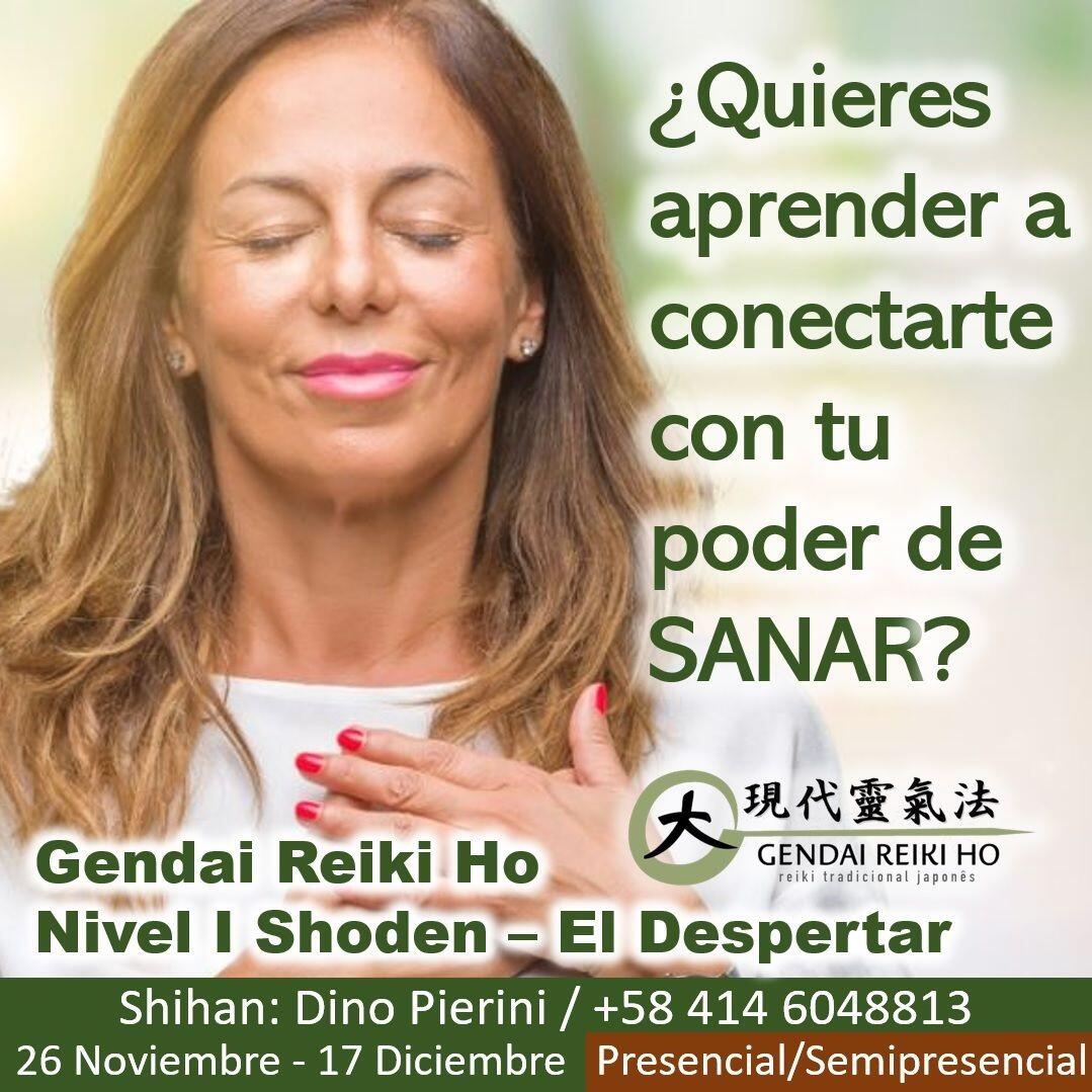 ¿𝗤𝘂𝗶𝗲𝗿𝗲𝘀 𝗮𝗽𝗿𝗲𝗻𝗱𝗲𝗿 𝗮 𝗰𝗼𝗻𝗲𝗰𝘁𝗮𝗿𝘁𝗲 𝗰𝗼𝗻 𝘁𝘂 𝗣𝗢𝗗𝗘𝗥 𝗱𝗲 𝗦𝗔𝗡𝗔𝗥?. El 𝟮𝟲 𝗱𝗲 𝗡𝗼𝘃𝗶𝗲𝗺𝗯𝗿𝗲 iniciamos un nuevo viaje de sanación.Con alegría quiero invitarte a que juntos en las modalidades 𝐏𝐑𝐄𝐒𝐄𝐍𝐂𝐈𝐀𝐋 𝐲 𝐒𝐄𝐌𝐈𝐏𝐑𝐄𝐒𝐄𝐍𝐂𝐈𝐀𝐋, te comiences a empoderar de tu energía de salud y promover tu bienestar, aprendiendo Gendai Reiki Ho, con la escuela tradicional japonesa, en Casa Reiki y Salud, aprendiendo la fórmula para vivir una vida de salud, paz y plenitud. El Curso de Reiki Ryoho Nivel Shoden (Nivel I - El despertar) te permitirá iniciarte en este camino de despertar y durante cinco encuentros aprenderemos a revitalizar nuestra capacidad de sanar, encaminándonos en el estado de paz y plenitud. Serán jornadas vivenciales, donde revitalizaremos nuestra capacidad de sanación, aprenderemos las prácticas de meditación/autopurificación; canalizar conscientemente energía sanadora de forma presencial y a la distancia, canalizar energía sanadora a animales, plantas y lugares e integrar las prácticas en nuestro día a día.Casa Reiki y Salud, comparte las técnicas de la Gendai Reiki Healing Association de Japón, con el respaldo internacional de la Gendai Reiki Network. Cursos dictados por Dino Pierini (@DinoPierini), Shihan de la escuela Gendai Reiki Ho desde el 2008 y miembro de la Gendai Reiki Healing Association en Japón.Condiciones del Curso (Mínimo 19 Horas de formación)Cuatro Clases PRESENCIALES o VIRTUALES vía Microsoft Teams. Sábados 3pm a 7:00 pm, grabadas y compartidas (16 Horas)Clase Especial, para las Iniciaciones/Sintonización y Practica/Consultoría (3 horas)El curso tiene una inversión de 65 US, El curso incluye certificado y manuales impresos con RESPALDO INTERNACIONAL de Japón. Te invito a registrarte: www.gReiki.com en la sección de Calendario.Gracias, Gracias, Gracias, un abrazo de luz, Gassho, @DinoPierini#cursosmaracaibo #reiki #reikimaracaibo #reikivenezuela #gendaireikiho #shoden #reikiusui #paz #gratitud #reikisalud
