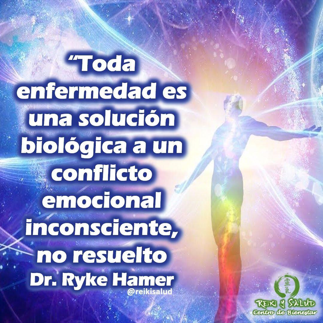 “Toda enfermedad es una solución biológica a un conflicto emocional inconsciente, no resuelto. Descubrir, comprender y hacer consciente el código secreto del síntoma, detiene la enfermedad hasta su total remisión”. Dr. Ryke Hamer.️Para nuestra biología, toda enfermedad o dolencia, siempre tiene una intensión positiva. Entender esta intensión positiva de nuestro cuerpo es clave para tomar conciencia de las causas emocionales asociadas a un conflicto activo; y así sanar nosotros en el aquí y en el ahora. Te invito a compartir tus ideas sobre este tema.️Hay muchas terapias que buscan ayudarnos a sanar, ya sea que nos apoyemos con Reiki, meditación, coaching ontológico, Programación Neurolinguistica, Psicopintura, bioemoción, u otros; el objetivo final es tomar conciencia, aceptar, perdonar y liberar la emoción atrapada, para que nuestro cuerpo busque alcanzar su estado de balance y armonía y a consecuencia de ello sanar.Si entiendes para que tu cuerpo hizo, lo que hizo, con eso que llamamos enfermedad, podrás acelerar el proceso que llamamos SANACIÓN profunda.Feliz viaje de descubrimientoCon toda la certeza que, si lo CREES, lo CREAS, compartimos desde Casa Reiki y Salud, un abrazo de luz, con la confianza de que Dios está con nosotros y somos uno con la conciencia universal, y recuerda: ¡a sonreír, agradecer y abrazar tu vida!Gracias, gracias, gracias, un gran abrazo de luz, Namaste, @DinoPieriniSi te gusta la publicación Compártela, Comenta, Gracias, gracias gracias🌐Página WEB: www.gReiki.com#felicidad #abundancia #meditacion #vida #gratitud #reikimaracaibo #reikizulia #reikivenezuela #saludybienestar #reikisalud #reiki @reikisalud