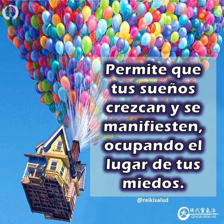 Permite que tus sueños crezcan y manifiesten, ocupando el lugar de tus miedos. Así que…