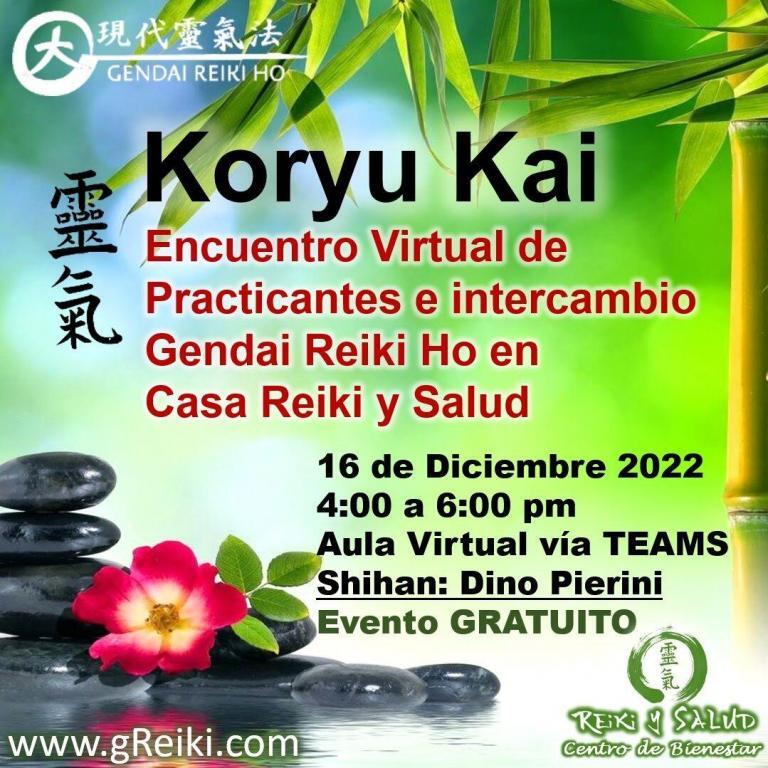 El Viernes 16 de Diciembre tendremos nuestro próximo encuentro gratuito y virtual, de practicantes de…