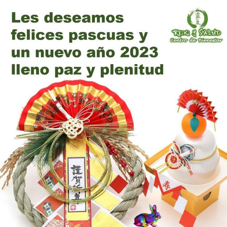 Les deseamos mucha energía en armonía, en un ambiente de abundancia, paz y plenitud, deseándoles…