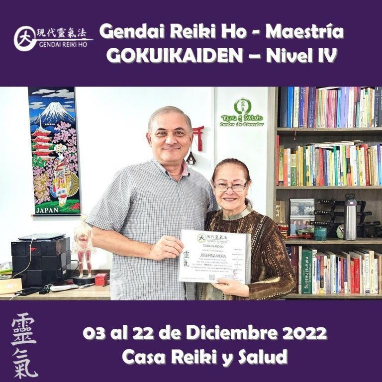 Hoy celebro la certificación de una nueva Maestras/Shihan de Gendai Reiki Ho en Venezuela. Bienvenida…