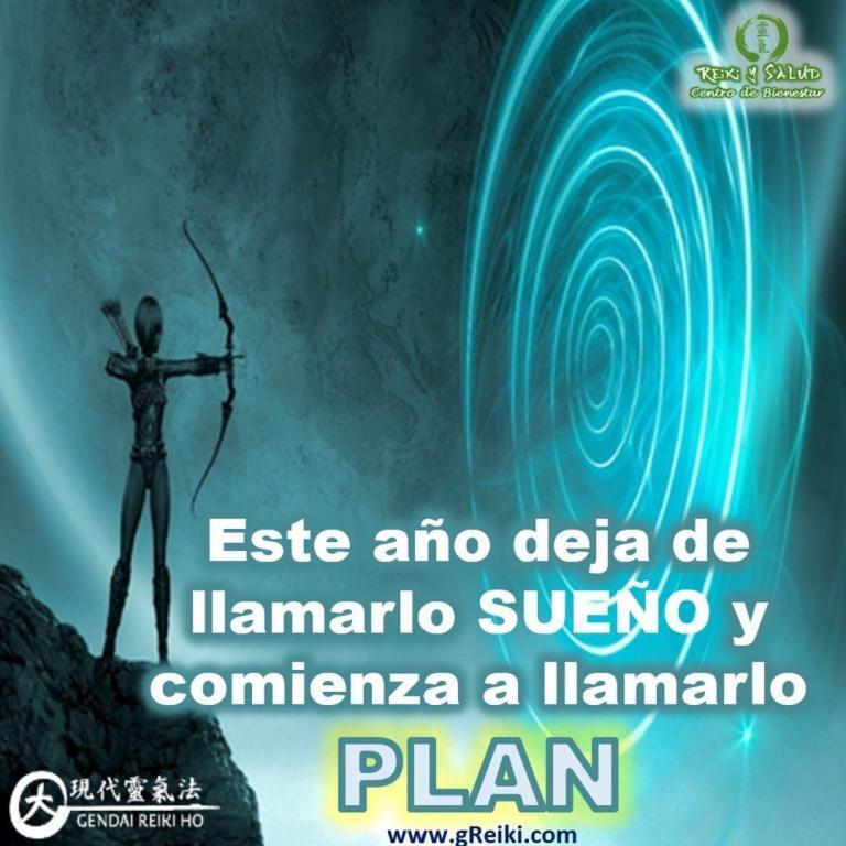 Este año deja de llamarlo sueño y comienza a llamarlo PLAN. Pasa a la acción,…