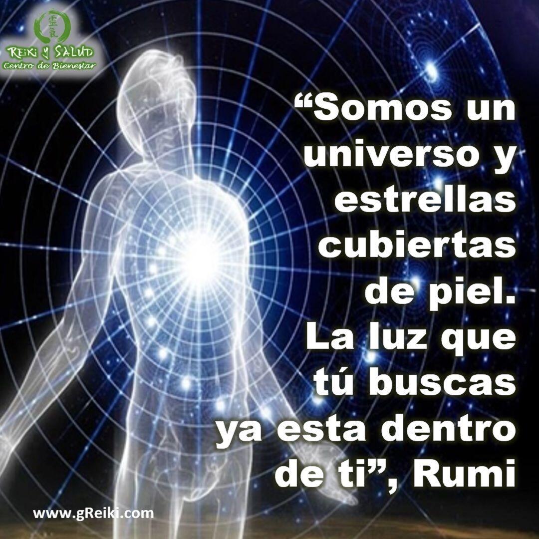 “Somos un universo y estrellas cubiertas de piel. La luz que tú buscas ya está dentro de ti”, Rumi.Permite que tu Reiki Interno (La energía vital de tu universo interior), se alinee con el Reiki Externo (La energía vital del universo Exterior) y vibra con el Universo. La conciencia Universal, Dios está conmigo, porque soy uno con Dios, con la conciencia Universal, somos uno.️ Feliz viaje de auto descubrimiento y despertar.Con toda la certeza que, si lo CREES, lo CREAS, compartimos desde Casa Reiki y Salud, un abrazo de luz, con la confianza de que Dios está con nosotros y somos uno con la conciencia universal.Casa Reiki y Salud, una caricia para el alma, ampliando el circulo de luz, promoviendo una vida de felicidad y bienestar.Gracias, gracias, gracias, Gassho, @dinopierini️ Comparte esta publicación con quien te vino a la mente cuando la leíste., Gracias, gracias gracias🌐Página WEB: www.gReiki.com#despertar #reikimaracaibo #reikizulia #reikivenezuela #reikisalud #totalcoherencia #reikisalud #smile #bienestar #reiki