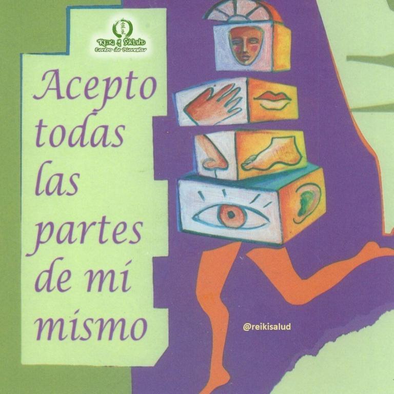 Me miro al espejo y digo: Me quiero y me acepto tal y como soy.…