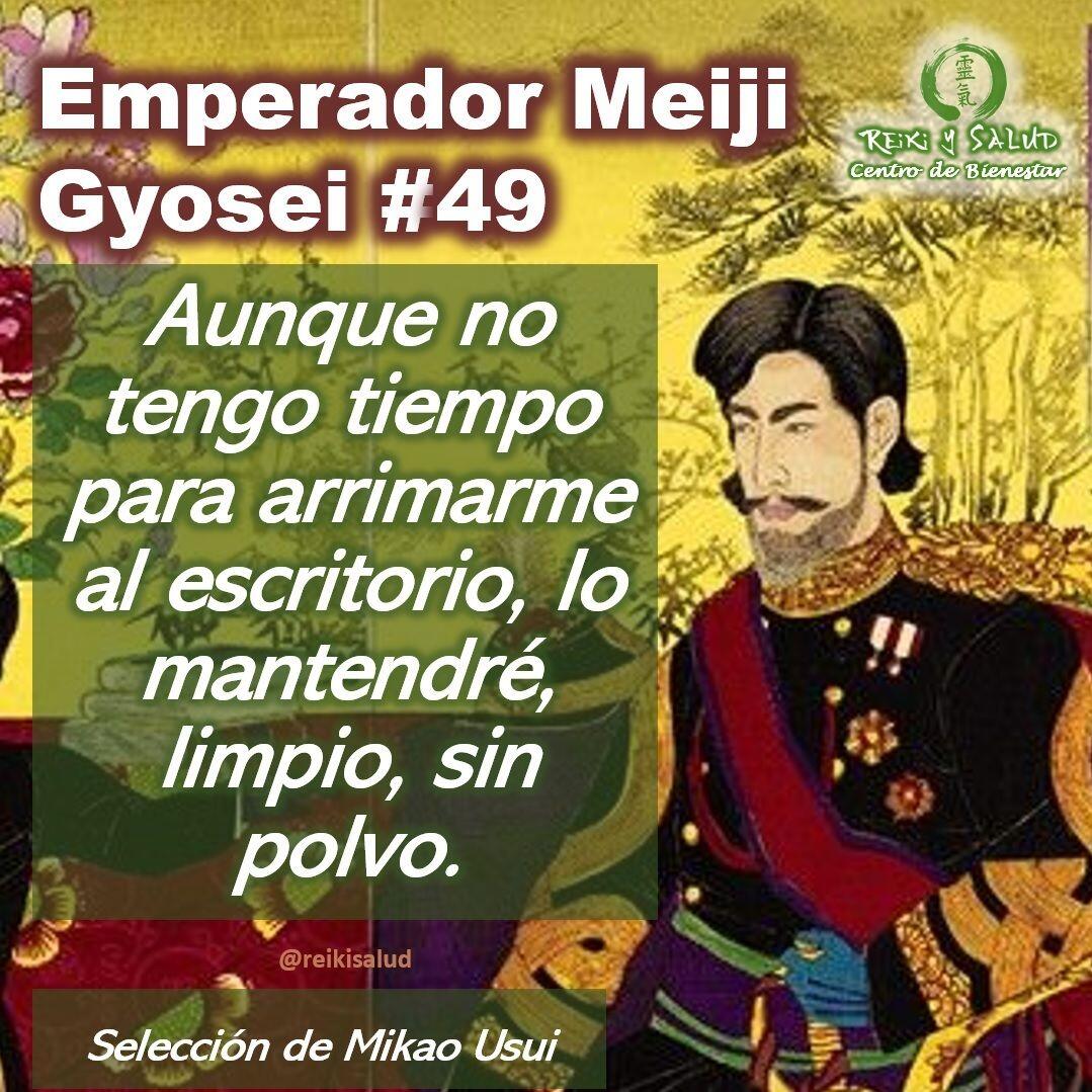 Compañeros de viaje, un gran abrazo de luz. Esta semana comparto el 𝗚𝘆𝗼𝘀𝗲𝗶, 𝗣𝗼𝗲𝘀í𝗮 𝗱𝗲𝗹 𝗘𝗺𝗽𝗲𝗿𝗮𝗱𝗼𝗿 𝗱𝗲 𝗠𝗲𝗶𝗷𝗶 𝗡𝗼 49, que sensei 𝗠𝗶𝗸𝗮𝗼 𝗨𝘀𝘂𝗶 incorporo al sistema 𝗨𝘀𝘂𝗶 𝗥𝗲𝗶𝗸𝗶 𝗥𝘆𝗼𝗵𝗼. Que lo disfruten:Es importante mencionar que la traducción en español es una interpretación desde el idioma original (Japonés), lo que dificulta mantener las reglas gramaticales y pausas del idioma original.Que lo disfruten:𝑬𝒔𝒑𝒂ñ𝒐𝒍:Aunque no tengo tiempo para arrimarme al escritorio, lo mantendré, limpio, sin polvo.𝑱𝒂𝒑𝒐𝒏é𝒔:よりそはん暇はなくとも文机の上には塵を すえずもあらんYorisowanHimaha nakutomo fudukue noUeniha chiriwo suezumo aran𝑼𝒏𝒂 𝑰𝒏𝒕𝒆𝒓𝒑𝒓𝒆𝒕𝒂𝒄𝒊ó𝒏:Últimamente estoy tan ocupado que no he tenido tiempo para sentarme en mi escritorio. Sin embargo, recuerdo el tiempo en que sí lo hacía. En él, he desentrañado todos los clásicos, he escrito informes, manuscritos y cartas importantes. Aunque no tengo tiempo para sentarme en el escritorio, está lleno de recuerdos, por lo que al menos quiero mantenerlo limpio, sin polvo.Te invitamos a leerlo, leer la interpretación propuesta y sacar además tus propias reflexiones o interpretación.Una bella reflexión que los invito hacer desde la paz.️ Feliz viaje de auto descubrimiento y despertarSi te gusta la publicación Compártela, Etiqueta a Otros, Gracias, gracias graciasCasa Reiki y Salud, una caricia para el alma, ampliando el circulo de luz, promoviendo una vida de salud y felicidad.Gracias, gracias, gracias, Námaste, @dinopieriniSi te interesa leer otros poemas te invito a visitar🌐 WEB: www.gReiki.com#gratitud #consciencia #inspiracion reikimaracaibo #reikizulia #reikivenezuela #reikisalud #emperadormeiji #poemasreiki #poemasmeiji #poemasemperadormeiji #gyoseimeiji