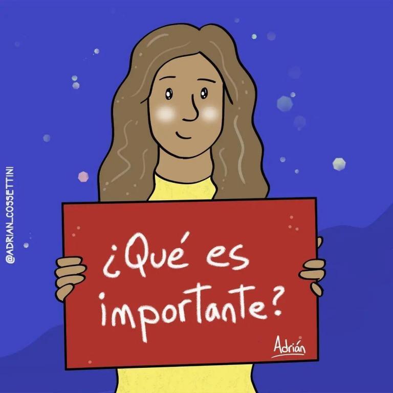 ¿Qué es importante?️, Reír es importante, Abrazar es importante, Compartir es importante, Soñar es importante,…