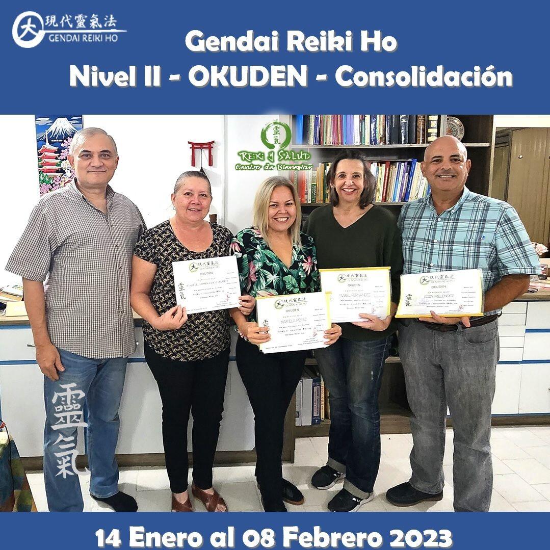 Agradecido y feliz, por el encuentro, experiencia, energía y sanación compartida el pasado 08 Febrero durante el Reiju Kai, en el cierre del curso Gendai Reiki Ho Nivel II (Okuden – La Consolidación), dictado en el Casa Reiki y Salud, iniciado el 14 Enero que para Isabel Fernandéz, Eddy Melendez, Mariela Pérez y Vitalia del Carmen Atencio terminó el 08 de Febrero, acompañados también por los Shihan Edgar Lugo y Freddy Morán quienes reviven la experiencia sanadora. Fue un nuevo y especial encuentro de almas, que decidimos continuar juntos este viaje de despertar, lleno de energía y alegría; confiando en la luz de Reiki. Comparto las fotos del encuentro de iniciación/sintonización y practica realizado en Casa Reiki y Salud. Gracias gracias gracias.️Gracias a todos los que participaron en este nuevo Gendai Reiki Ho Nivel II (Okuden), cinco encuentros de crecimiento y autodescubrimiento para todos. Un abrazo de luz y gassho.Reiki Ho es una terapia holística natural cuyo objetivo es el restablecimiento del equilibrio y la armonía en nuestro ser, promoviendo la sanación física, mental y emocional.Para todos aquellos que quieran mejorar su capacidad de autosanación, te invitamos a un viaje de aprendizaje y despertar, a través de la próxima Maestría en Gendai Reiki Ho o Curso Gendai Reiki Ho, Nivel Shoden (Nivel I – El despertar) que se iniciará el 22 de Abril del 2023. Visita nuestra página www.gReiki.com/calendar o utilizando el enlace de nuestro perfil.Casa Reiki y Salud, comparte las técnicas de la Gendai Reiki Healing Association de Japón, con el respaldo internacional de la Gendai Reiki Network. Cursos dictados por Dino Pierini (@DinoPierini), Shihan de la escuela Gendai Reiki Ho desde el año 2008 y miembro de la Gendai Reiki Healing Association en Japón.️ Casa Reiki y Salud, una caricia para el alma, ampliando el circulo de luz, promoviendo una vida de salud y felicidad.Gracias, Gracias, Gracias, Námaste, @dinopierini🌐 www.gReiki.com#reiki #reikimaracaibo #reikivenezuela #sanación #salud #reikiusui #gendaireiki #gendaireikiho #usuireiki #usuireikiho #usuireikiryoho #reikigendai #reikisalud #reijukai
