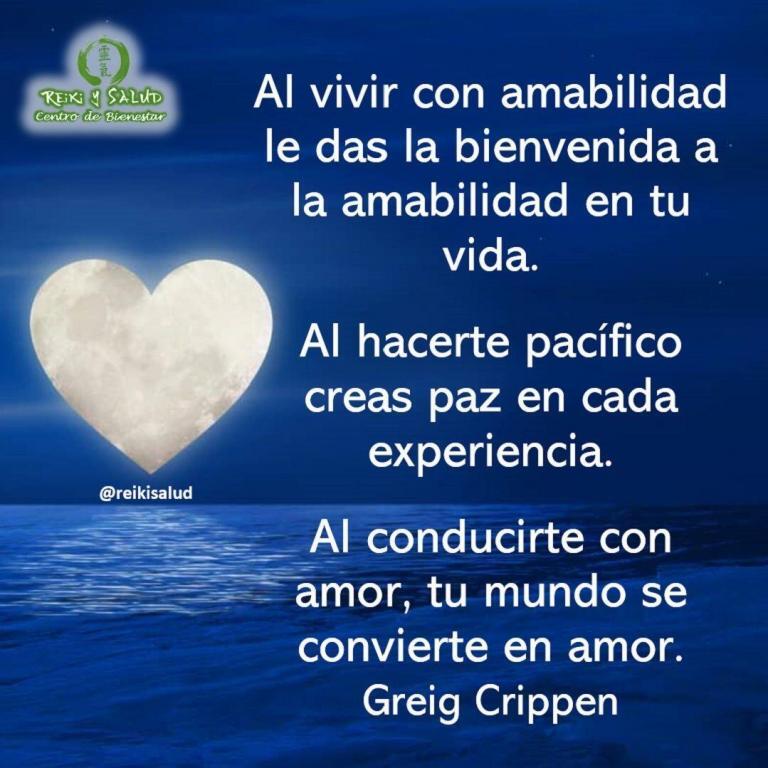 Al vivir con amabilidad le das la bienvenida a la amabilidad en tu vida. Al…