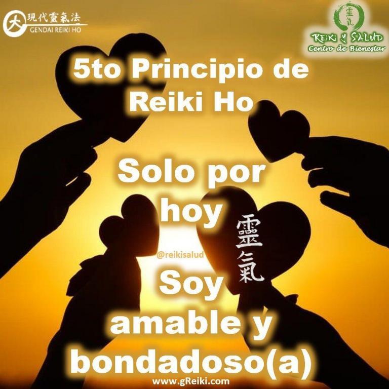 Solo por hoy son amable y bondadoso(a) con todos los seres vivos. (5to Principio de…