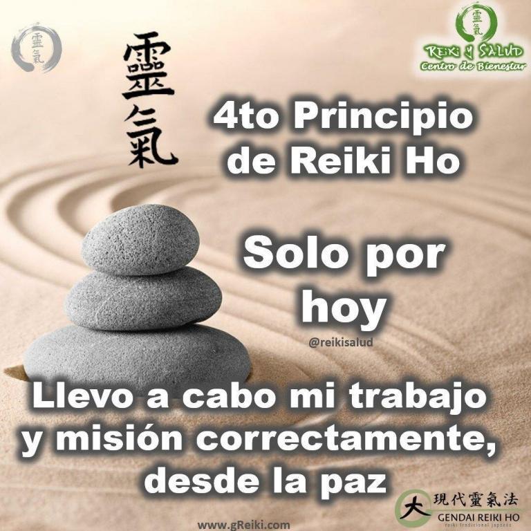 Solo por hoy, Llevo a cabo mi trabajo y misión correctamente, y desde la paz.…