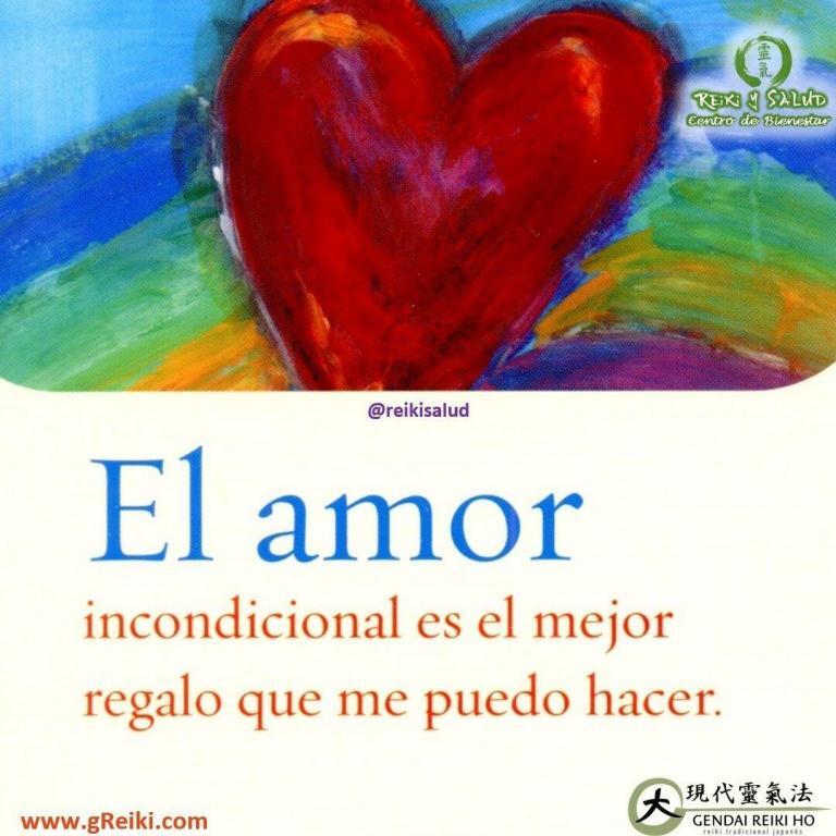 »El amor incondicional, es el mejor regalo que me puedo hacer», Louise Hay. Sentir una…