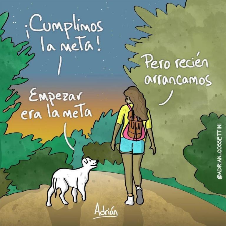 ¡Cumplimos la meta¡, Pero recién, arrancamos. EMPEZAR ERA LA ️META, ¡Parece poco, pero es un…