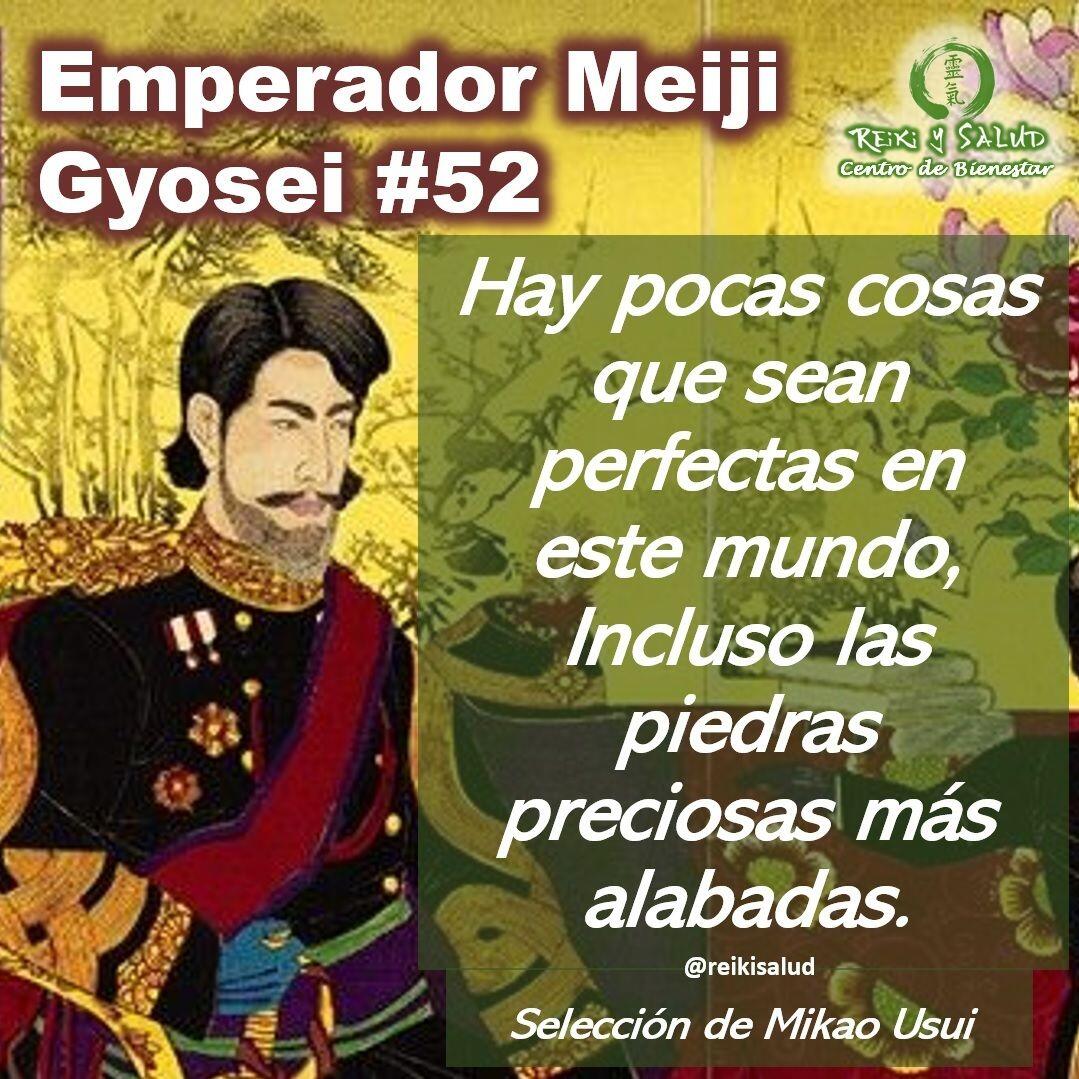 Compañeros de viaje, un gran abrazo de luz. Esta semana comparto el 𝗚𝘆𝗼𝘀𝗲𝗶, 𝗣𝗼𝗲𝘀í𝗮 𝗱𝗲𝗹 𝗘𝗺𝗽𝗲𝗿𝗮𝗱𝗼𝗿 𝗱𝗲 𝗠𝗲𝗶𝗷𝗶 𝗡𝗼 52, que sensei 𝗠𝗶𝗸𝗮𝗼 𝗨𝘀𝘂𝗶 incorporo al sistema 𝗨𝘀𝘂𝗶 𝗥𝗲𝗶𝗸𝗶 𝗥𝘆𝗼𝗵𝗼. Que lo disfruten:Es importante mencionar que la traducción en español es una interpretación desde el idioma original (Japonés), lo que dificulta mantener las reglas gramaticales y pausas del idioma original.Que lo disfruten:𝑬𝒔𝒑𝒂ñ𝒐𝒍:Hay pocas cosas que sean perfectas en este mundo, Incluso las piedras preciosas más alabadas.𝑱𝒂𝒑𝒐𝒏é𝒔:きずなきはすくなかりけり世の中にもてはやさるる 玉といへどもKizu naki haSukuna karikeri yononaka niMotehayasaruru tamato iedomo𝑼𝒏𝒂 𝑰𝒏𝒕𝒆𝒓𝒑𝒓𝒆𝒕𝒂𝒄𝒊ó𝒏:Incluso las piedras preciosas más caras, si se observan con detalle, rara vez son perfectas sin el más mínimo defecto. Sin embargo, la gente las valora porque tienen suficiente encanto para compensar sus defectos. Vemos más los defectos de los demás, pero cada uno de nosotros tiene un encanto insustituible. Dejemos de obsesionar los pequeños defectos superficiales, y tratemos de encontrar la maravillosa esencia en ellos.Te invitamos a leerlo, leer la interpretación propuesta y sacar además tus propias reflexiones o interpretación.Una bella reflexión que los invito hacer desde la paz.️ Feliz viaje de auto descubrimiento y despertarSi te gusta la publicación Compártela, Etiqueta a Otros, Gracias, gracias graciasCasa Reiki y Salud, una caricia para el alma, ampliando el circulo de luz, promoviendo una vida de salud y felicidad.Gracias, gracias, gracias, Námaste, @dinopieriniSi te interesa leer otros poemas te invito a visitar🌐 WEB: www.gReiki.com#gratitud #consciencia #inspiracion reikimaracaibo #reikizulia #reikivenezuela #reikisalud #emperadormeiji #poemasreiki #poemasmeiji #poemasemperadormeiji #gyoseimeiji