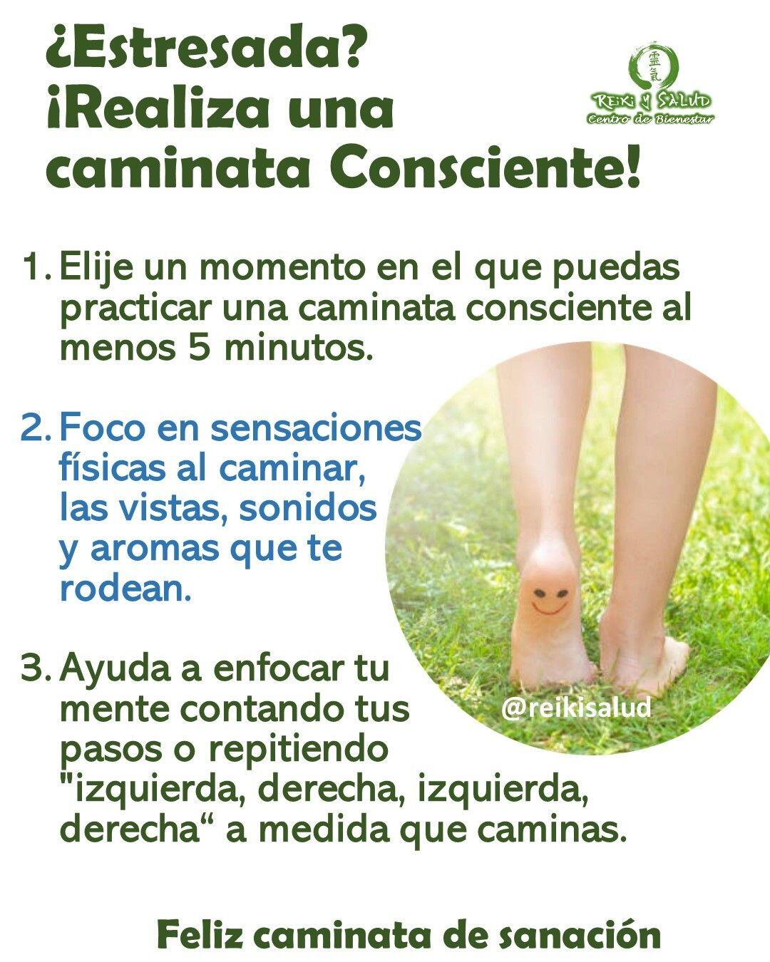 La caminata consciente es una forma de hacer que una práctica diaria de meditación sea parte de su rutina regular. Mientras que la meditación tradicional se realiza mientras se está sentado quieto, la caminata consciente se realiza sobre la marcha, ya sea en un camino rural tranquilo o en una ciudad ocupada, solo o caminando en una multitud.Si es en contacto directo con la tierra, grama, mucho más poderosa.La clave es prestar atención a la experiencia de caminar: las vistas y los sonidos de su entorno, la sensación de sus pies en el suelo y el ritmo de su marcha. Caminar conscientemente es una excelente manera para que las personas ocupadas incorporen una práctica de meditación en su rutina semanal; solo requiere traer una calidad diferente de atención a algo que ya estás haciendo.A continuación, le indicamos cómo probarlo:1. Elija un momento en el que pueda practicar la caminata consciente durante al menos 5 minutos, idealmente como parte de una ocasión regular como pasear al perro o ir a trabajar.2. Observe la sensación física de caminar y las vistas y sonidos del mundo que lo rodea a medida que se mueve por el espacio. Intenta ajustar tu ritmo y nota la diferencia en la sensación.3. Ayuda a enfocar tu mente contando tus pasos o repitiendo "izquierda, derecha, izquierda, derecha" mientras caminas.¡La caminata consciente se puede hacer cuando y donde quieras, durante toda la semana! Vuelve a esta práctica cuando sientas que un poco de claridad mental y concentración podría mejorar tu día.🌞Feliz viaje de autodescubrimiento.Gracias, gracias, gracias, Gassho, @dinopierini🌐 Página WEB: www.gReiki.com#despertar #reikimaracaibo #reikizulia #reikivenezuela #reikisalud #totalcoherencia #reikisalud #smile #bienestar #reiki